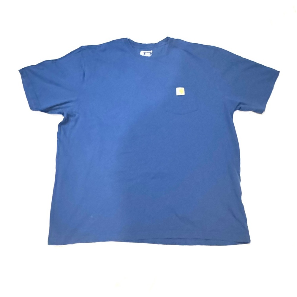 Carhartt 2XL Loose Fit Blue Men's Shirt